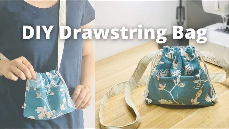 EASY DIY | How to sew Drawstring Bag