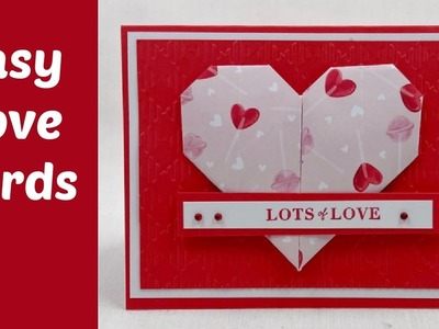 Easy Origami Heart Cards in 5 Minutes or Less!