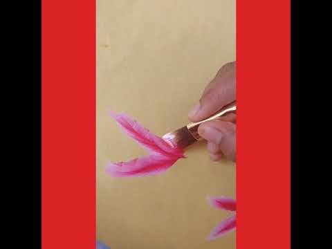 Flower painting #shorts #viral #flower  #viralvideo #fabric painting