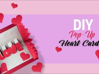 HEART CARD | Pop Up HEART | ValentinesDay Gift Idea  #shorts