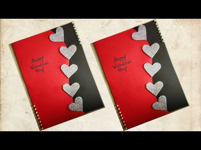 Homemade Valentine's Day Gift Card |DIY Valentine's Day Gift Card | Valentine's Day Greeting Card