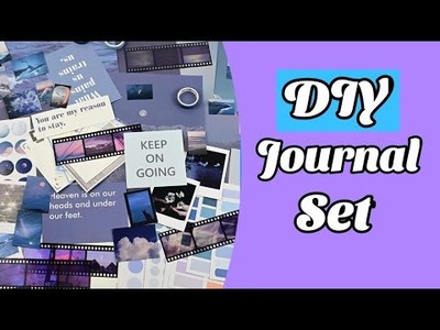 How to Make Journal Set at Home. DIY JOURNAL SET. DIY Journal kit. DIY Journal Stationary