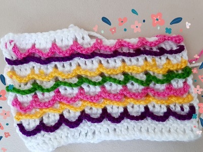 Interesting crochet knitting pattern design belongs to me ????♥️ #Shorts