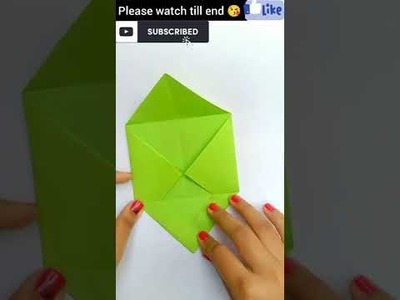 Origami envelope making #shorts