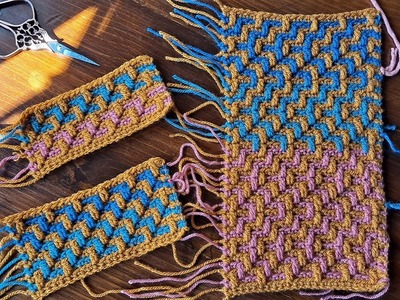 Remastered Pattern #2 - Multiple of 4 + 4 - Work flat or In The Round - Beginner Friendly Tutorial