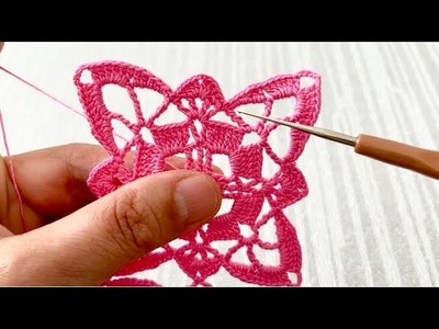 Super Easy Beautiful Napkin and Tablecloth Crochet Pattern Tutorial