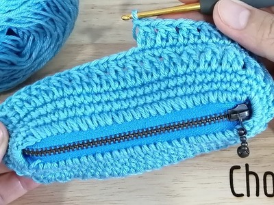 Super Easy Crochet Mini Purse Bag With Zipper​ ????Step by Step ????????