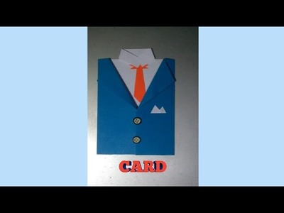 T-shirt. how to make a birthday card.suit jacket making with paper.