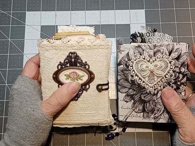 2 Jello Journals Handmade Writing Journals Flip-Through -Both Sold