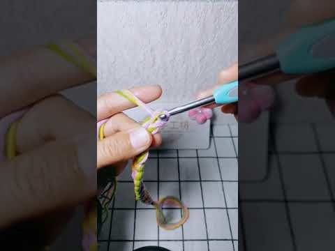 216 Today's Selfie Hand Crochet Tutorial Braid Stitch