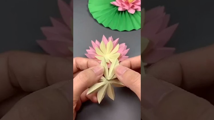 Amazing paper craft How to make a flower pot ideas with waste material in 5 second craft