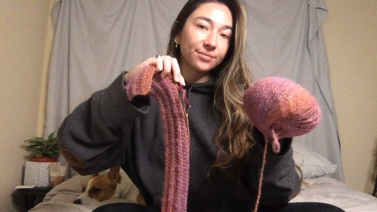Cozy crochet with me! hi y'all ????