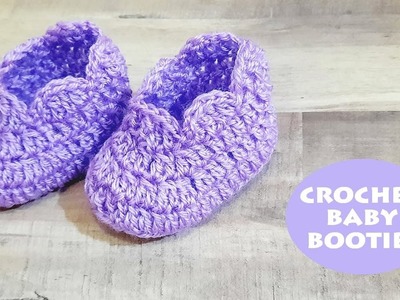 Crochet baby booties | Easy pattern for beginners | Crochet With Samra