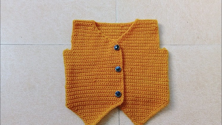 Crochet jacket for 1 to 4 year (subtitles available)