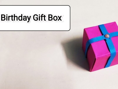 DIY Birthday Gift Box In Just One Minute. Beautiful Gift Box Handmade #shorts #gift #giftbox #craft