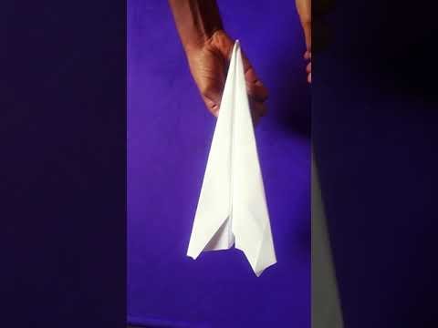 How to make a paper plane✈️✈️✈️