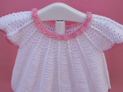 INCREDIBLE! REPEATING ONLY ONE ROW TO CROCHET YOU WILL MAKE A NICE DRESS WITH GRAPHICS.  MAKE SLEEVE