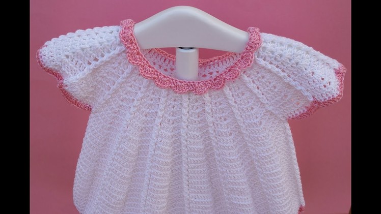 INCREDIBLE! REPEATING ONLY ONE ROW TO CROCHET YOU WILL MAKE A NICE DRESS WITH GRAPHICS.  MAKE SLEEVE