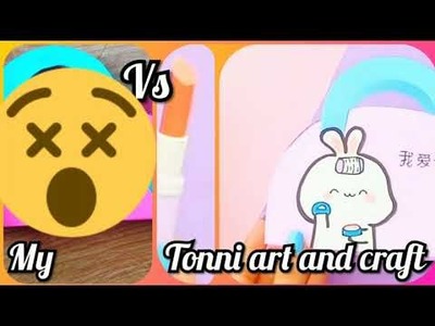 Recreating Makeup Kit And Lipstick From Tonni Art And Craft || Tonni Art And Craft || Easy DIY || ????????