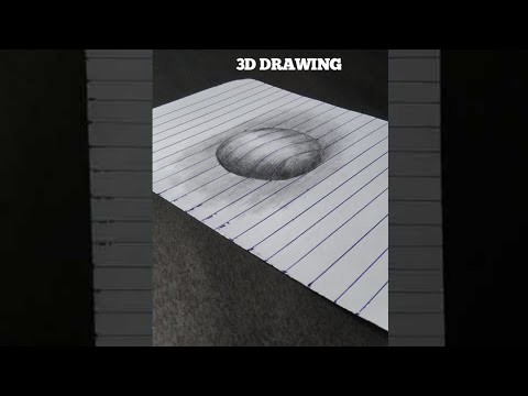 3D drawing #shorts #youtubeshorts