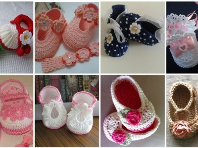 Crochet Baby booties.newborn boots and shoes