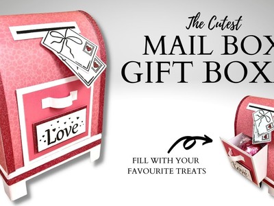 Cute Mail Box, Gift Box! NO SPECIALTY DIES NEEDED!