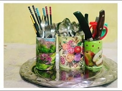 DIY Decoupage Art || Decoupage Tutorial for Beginners