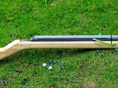 DIY Slingshot - Easy Way To Make Powerful PVC Slingshot Rifle