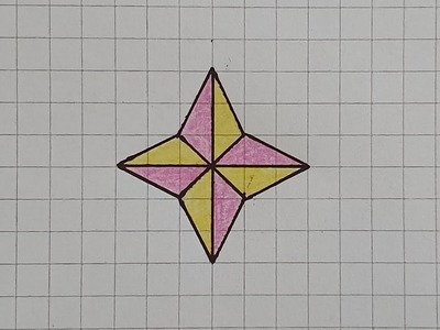 Drawing 3D - 3d star drawing  | #short