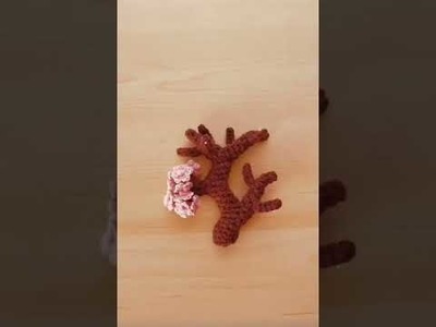 How to crochet a Cherry Blossom Bonsaï Tree