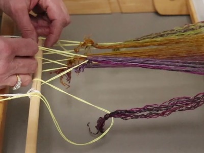How to Lash On Your Warp to A Rigid Heddle Loom