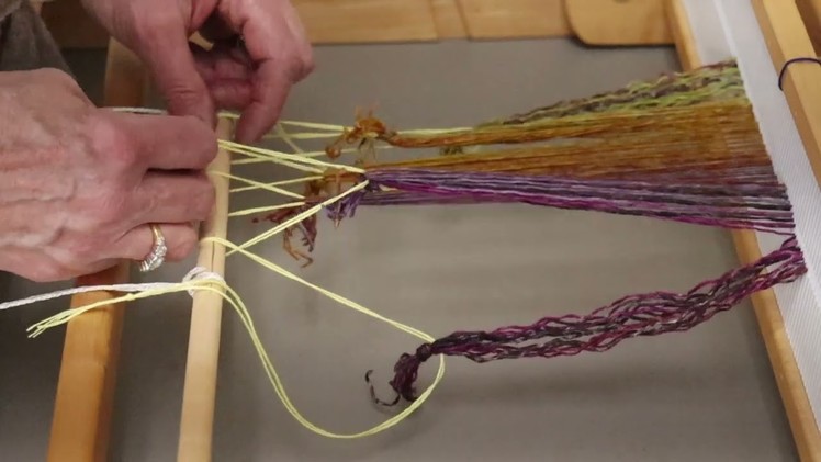 How to Lash On Your Warp to A Rigid Heddle Loom