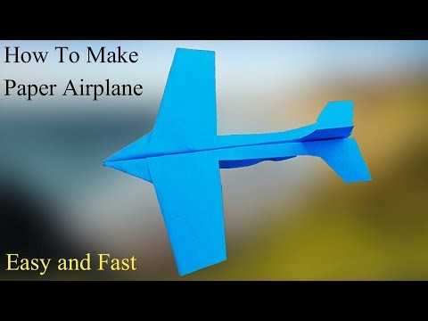 How to make a paper Airplane | Best Paper Planes That Fly Far