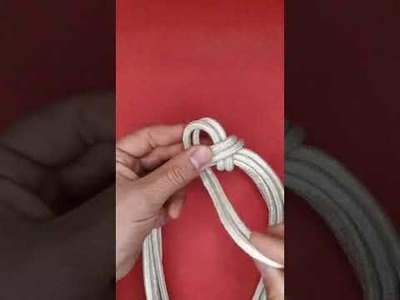 How to Tie Knot DIY at Home, Rope Trick You Should Know #Tutorial #Rope #Knot #Shorts