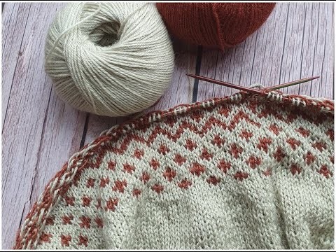 Jollyknits Norwegermuster stricken