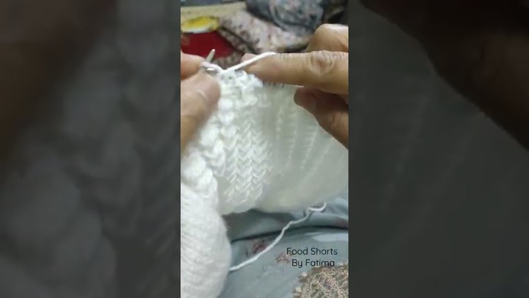 Knitting Sweater Design ???? #shorts #knitting