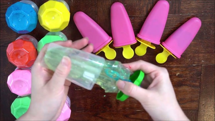 Make DIY Rainbow Ice Cream Slime Satisfying, relaxing slime DIY ideas video