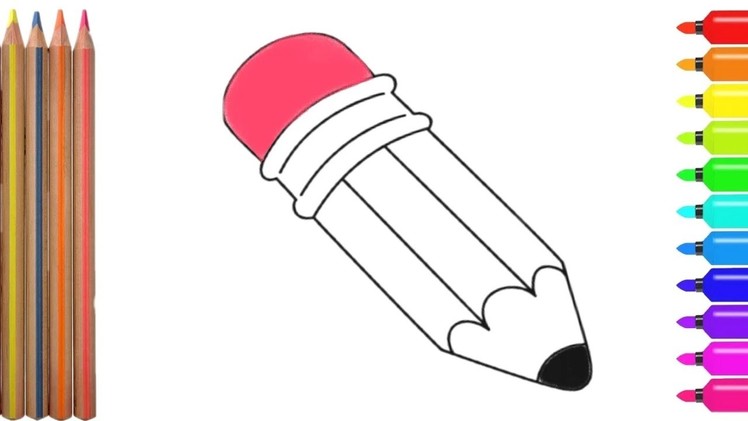 Malen für Kinder|Bleistift|Drawing Coloring for kids|Pencil|Dibujo para colorear para niños|Lápiz