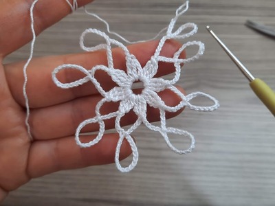 SUPERB Very Beautiful Flower Crochet Pattern Knitting Online Tutorial for beginners Tığ işi örgü