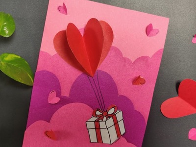Valentines Day Card. Step by step.Detailed knowledge.Tutorials with Art with joshi