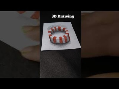 3D Drawing tutorial #shorts #youtubeshorts