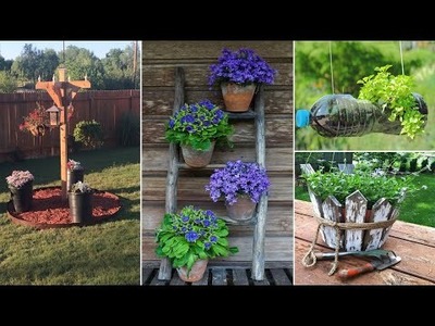 47 Repurposed DIY Junk Gardens With Rustic Style | diy garden