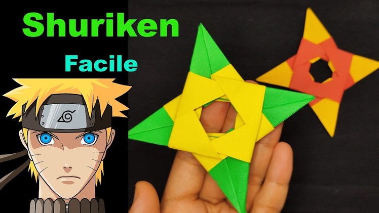 Comment faire un shuriken en origami facile