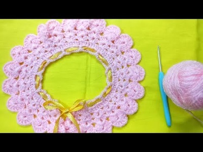 Crochet Beautiful Collar, Crochet Accessories, Gifting Option, Very Easy, Beginners Friendly !!!