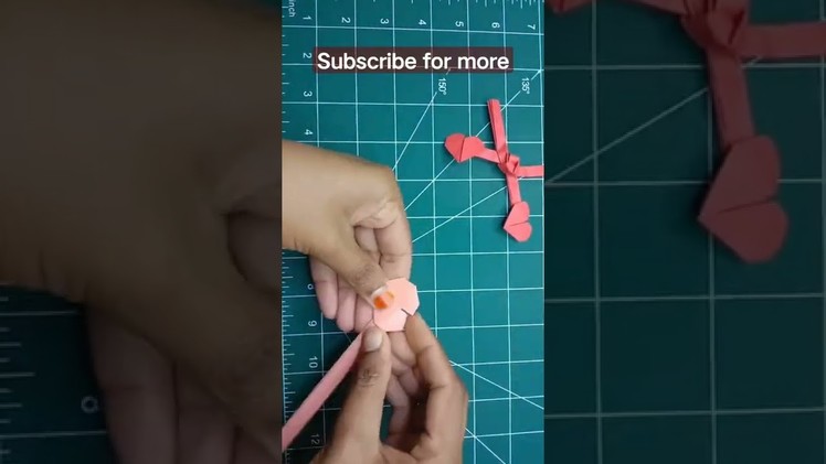 Easy valentine crafts. paper crafts. Multi Arts n Crafts#shorts