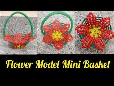 Flower Model Mini Basket. Mini Basket