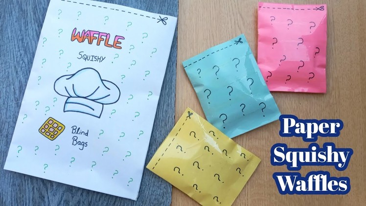 Handmade Paper Squishy Blind Bags | Waffle Paper Squishy | Crafting Gateway