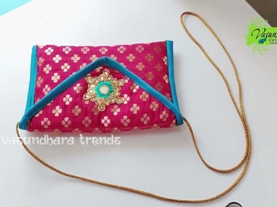 How make easy and simple handmade hand bag#vasundhara trends#