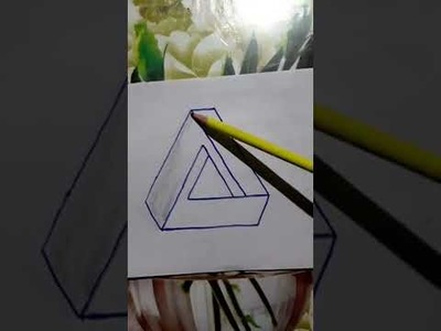 ????How to Draw a 3d art || #illusion #draw #3d Art #3d #illusiondraw #drawings #sketche #shorts