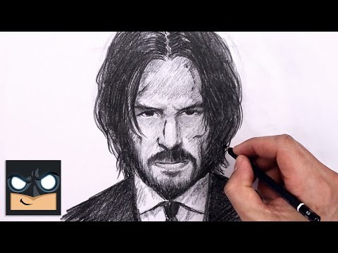 How To Draw John Wick | Sketch Saturday